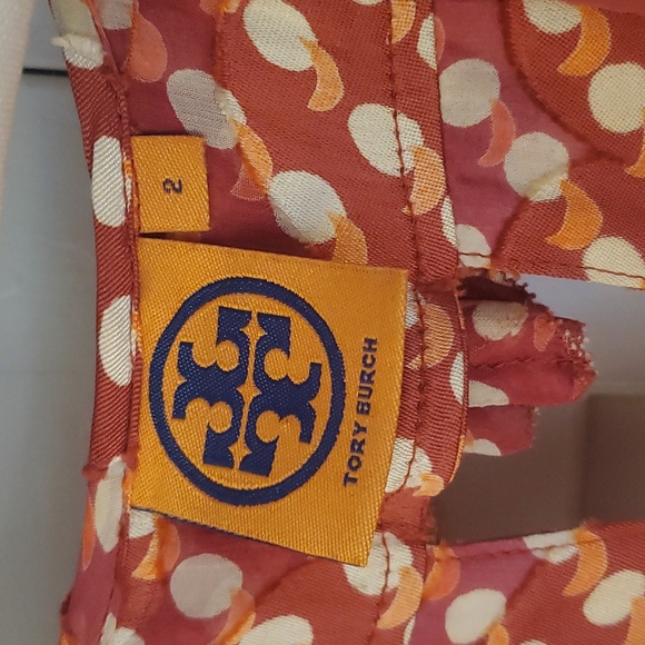 Tory Burch Janetta Circle Clip Dot Print Dress, Size 2 - Picture 14 of 16